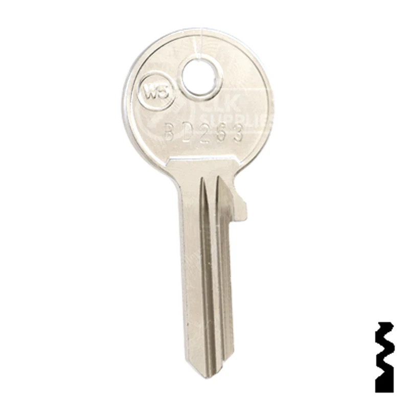 Uncut Key Blank | Baton | BD263 - Image 14