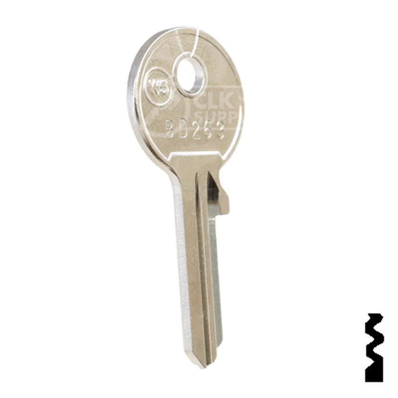 Uncut Key Blank | Baton | BD263 - Image 16
