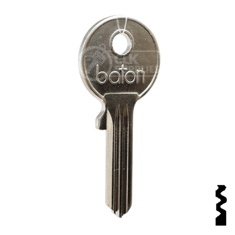 Uncut Key Blank | Baton | BD263 - Image 3