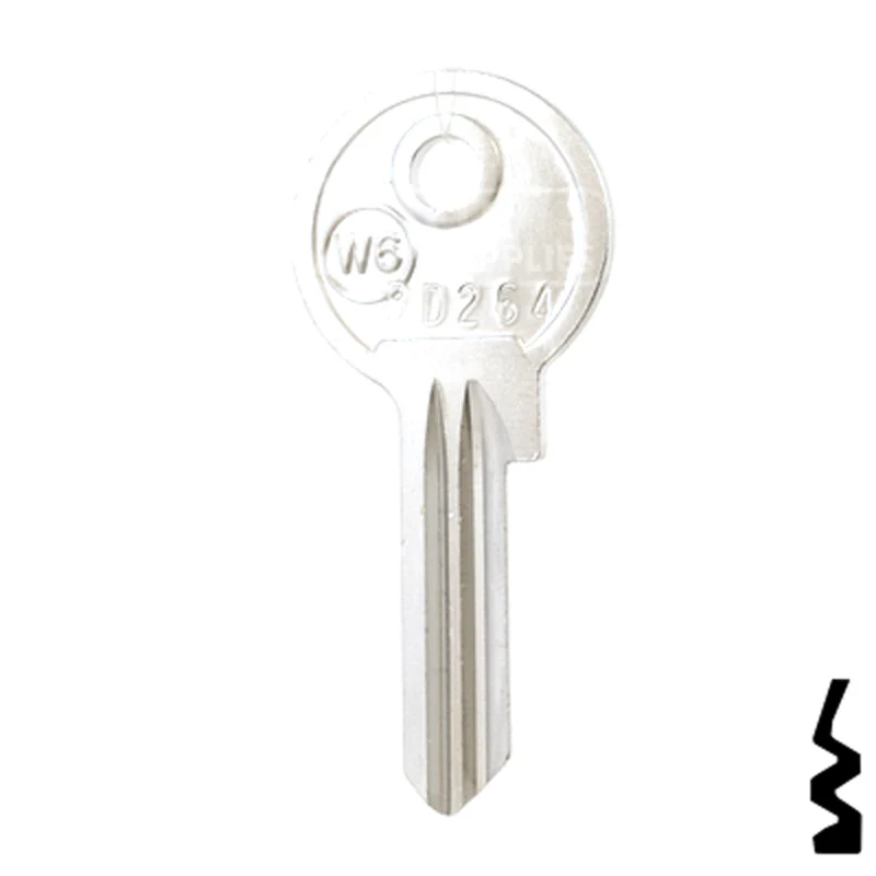 Uncut Key Blank | Baton | BD264 - Image 12