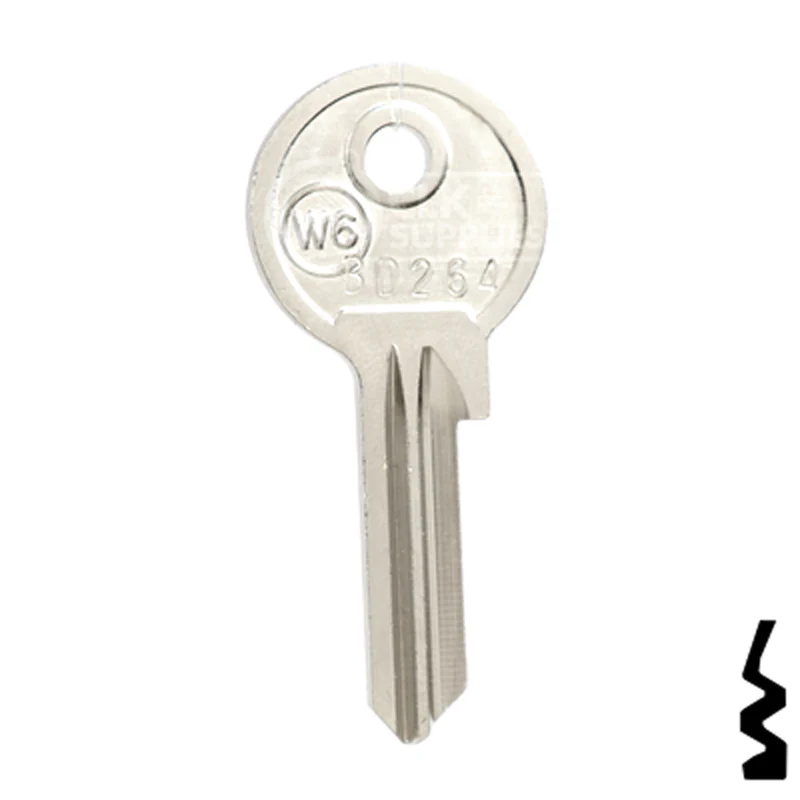 Uncut Key Blank | Baton | BD264 - Image 14