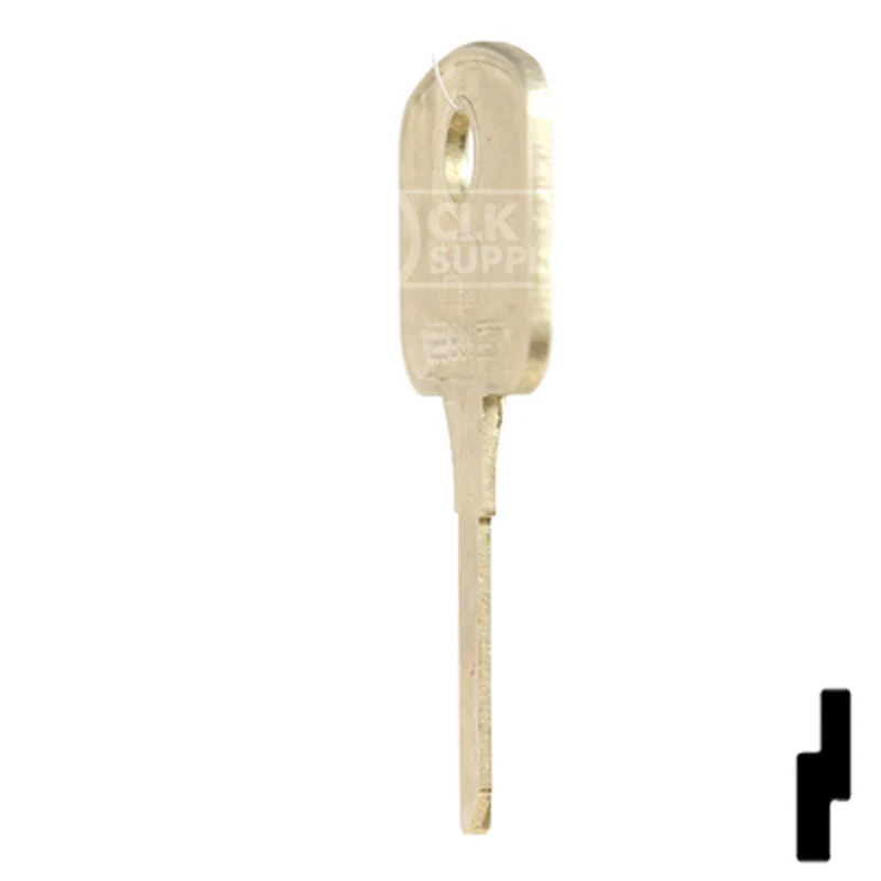 Uncut Key Blank | Bobcat, Caterpillar, Ford, Volvo | BD316 - Image 9