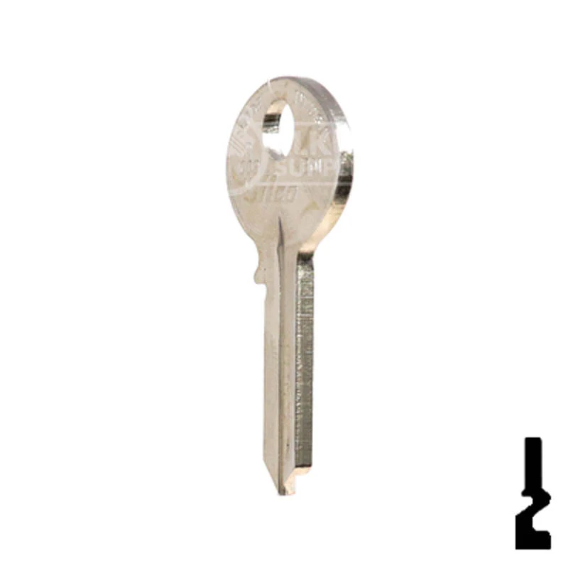 Uncut  Key Blank | Bommer | R1003M, BO1 - Image 21