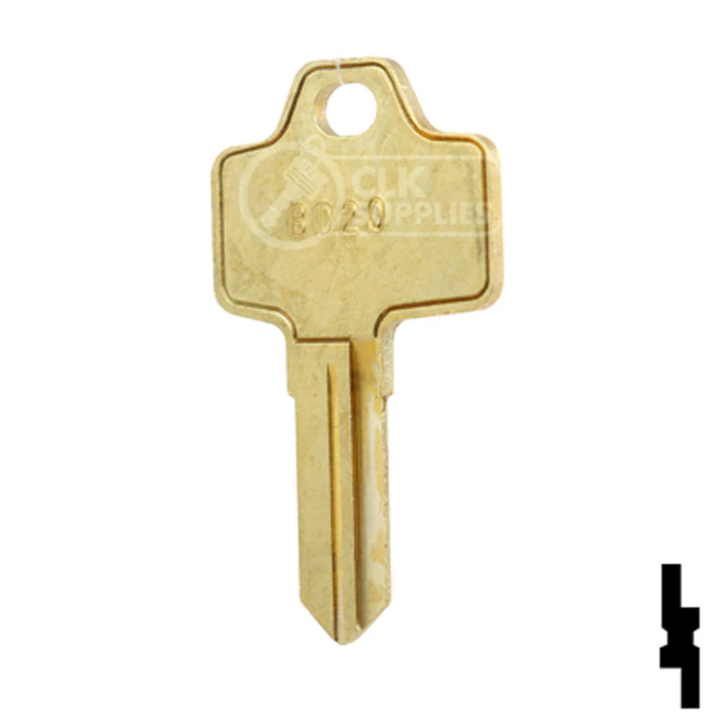 Uncut Key Blank | Bricard | BD20 - Image 11