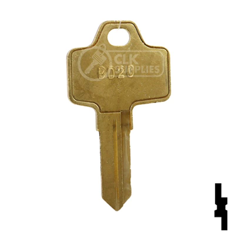 Uncut Key Blank | Bricard | BD20 - Image 14
