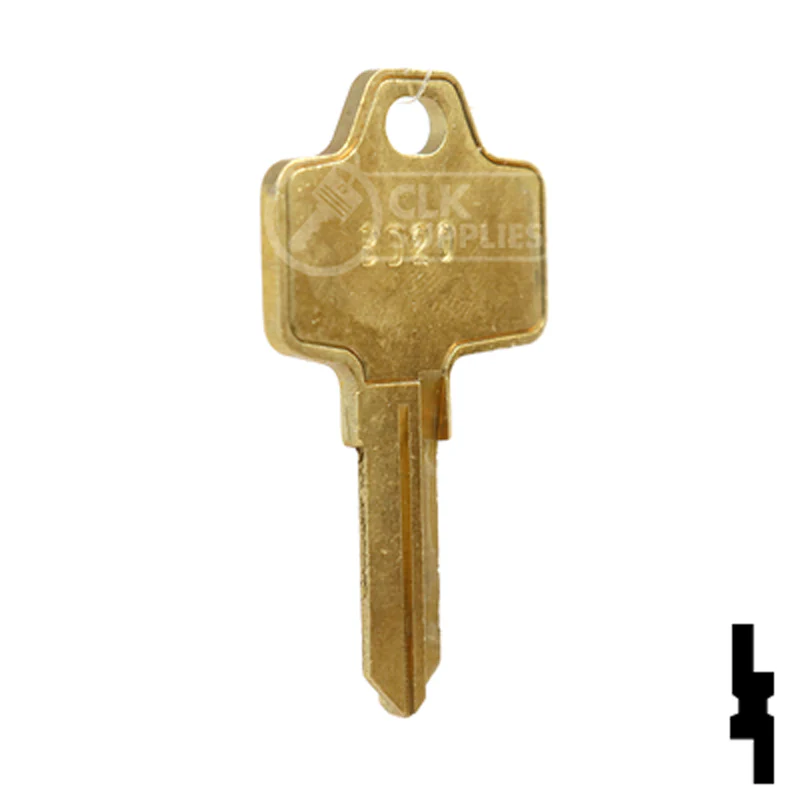 Uncut Key Blank | Bricard | BD20 - Image 16