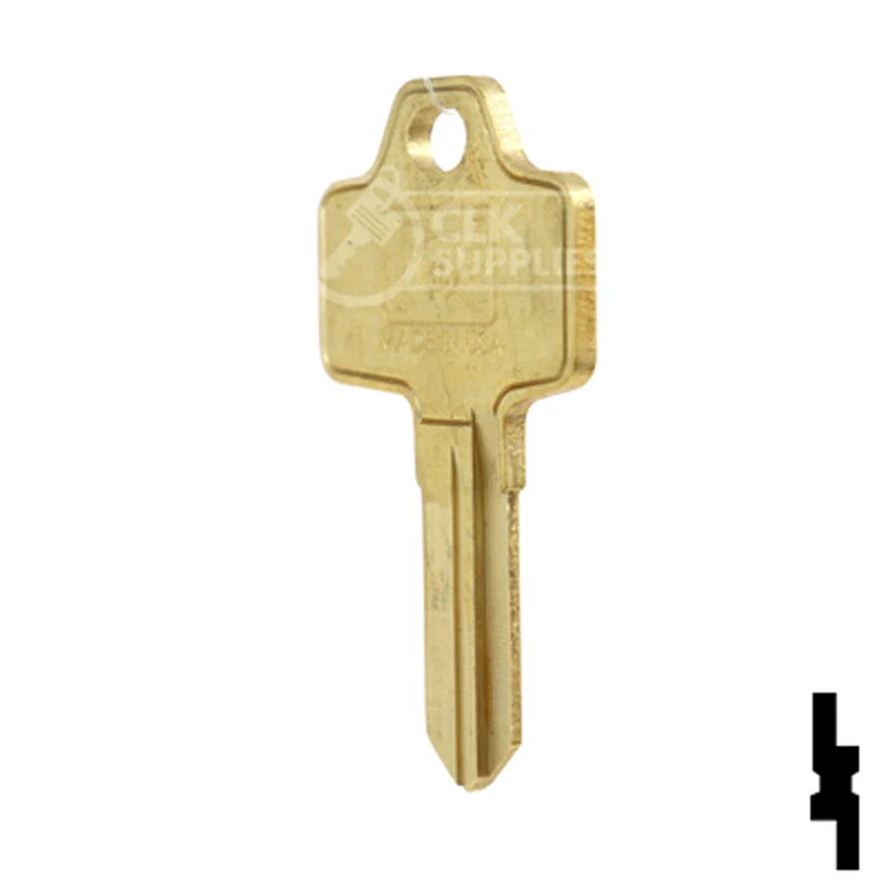 Uncut Key Blank | Bricard | BD20 - Image 22