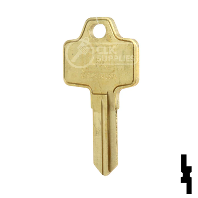 Uncut Key Blank | Bricard | BD20 - Image 23