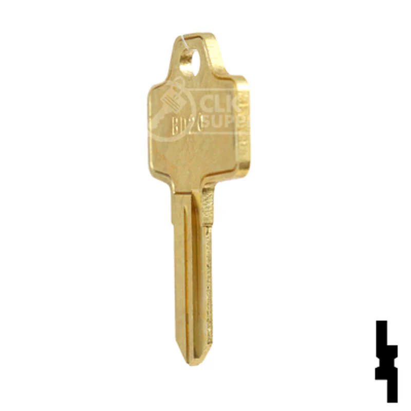 Uncut Key Blank | Bricard | BD20 - Image 9