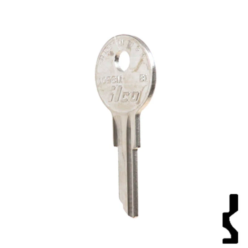 Uncut Key Blank | Briggs & Stratton | 1098M, B1 - Image 22