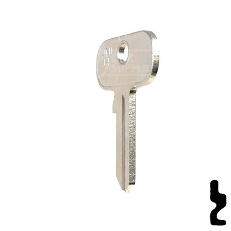 Uncut Key Blank | British Vehicles | UNI14 - Image 10