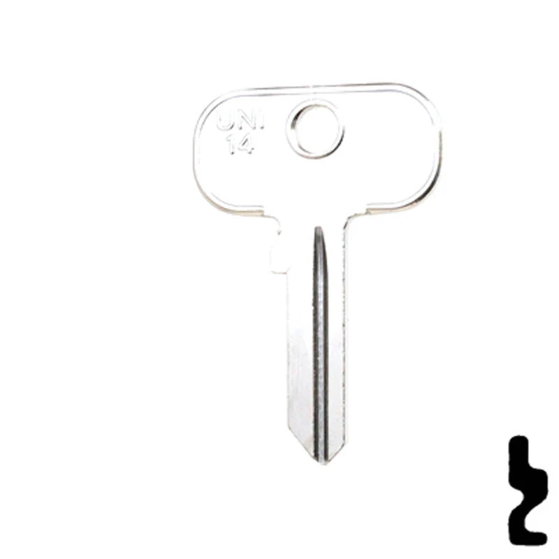 Uncut Key Blank | British Vehicles | UNI14 - Image 13