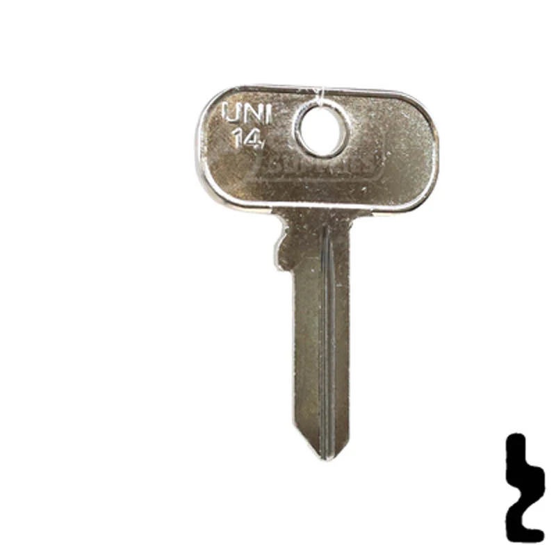 Uncut Key Blank | British Vehicles | UNI14 - Image 15