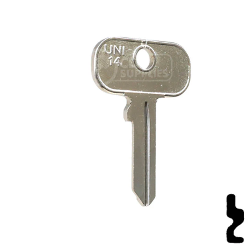 Uncut Key Blank | British Vehicles | UNI14 - Image 16
