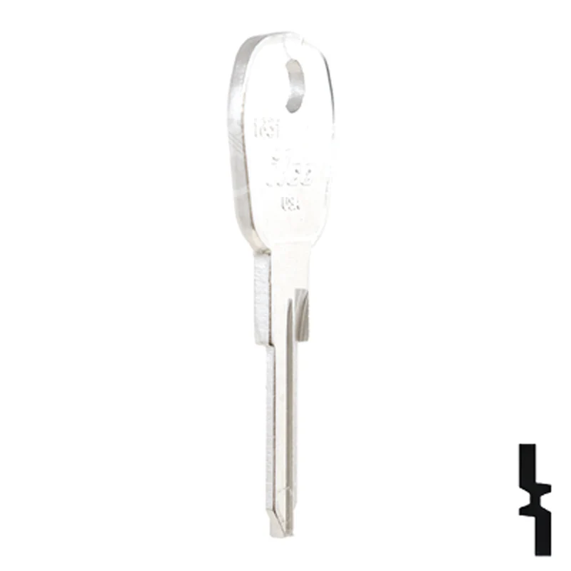 Uncut Key Blank | Camlocks | 1631 - Image 6
