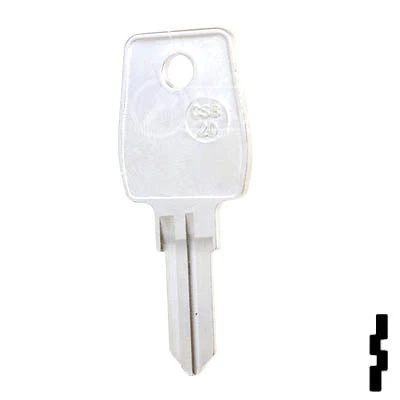 Uncut Key Blank | Cash Box | CSB-2D - Image 12