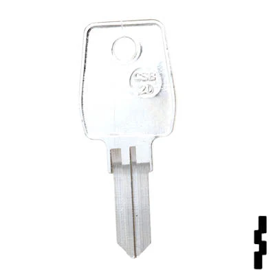 Uncut Key Blank | Cash Box | CSB-2D - Image 13