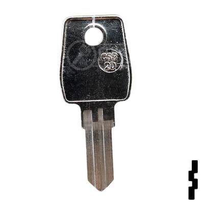 Uncut Key Blank | Cash Box | CSB-2D - Image 14