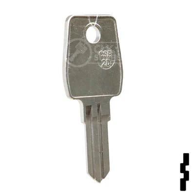 Uncut Key Blank | Cash Box | CSB-2D - Image 16