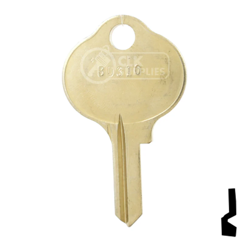 Uncut Key Blank | CCL | BD310 - Image 13