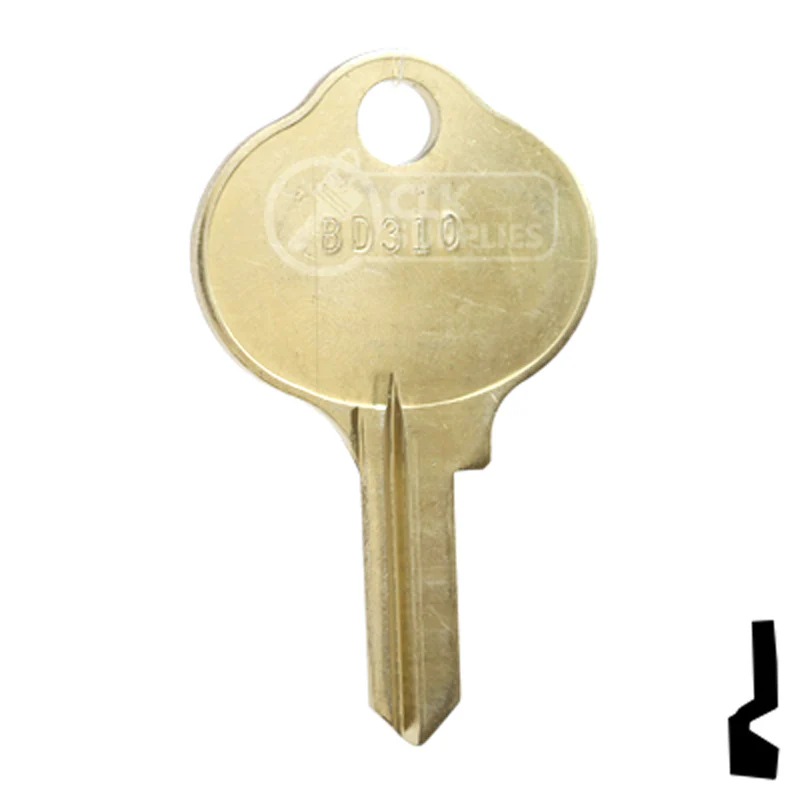 Uncut Key Blank | CCL | BD310 - Image 15