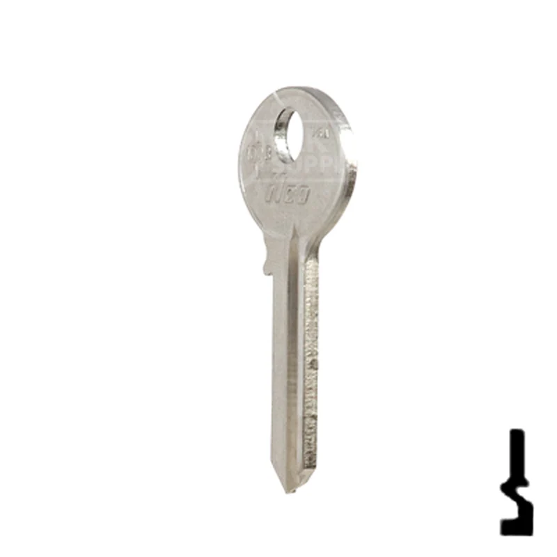Uncut Key Blank | CCL | L1003M - Image 23