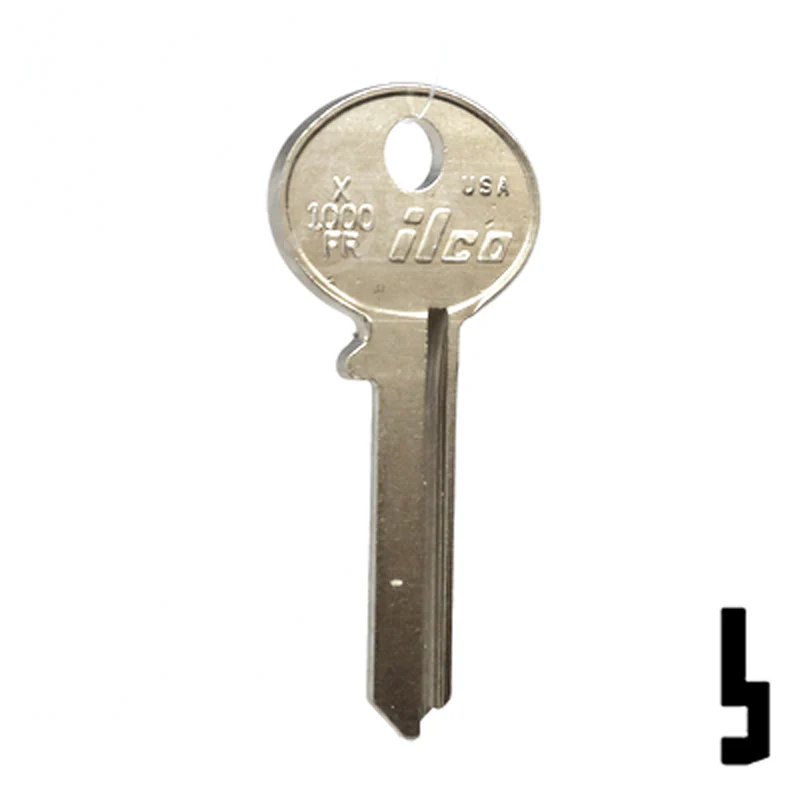 Uncut Key Blank | CCL | X1000FR - Image 3