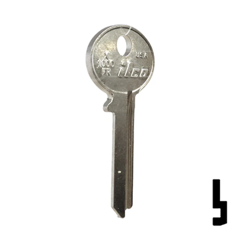 Uncut Key Blank | CCL | X1000FR - Image 4
