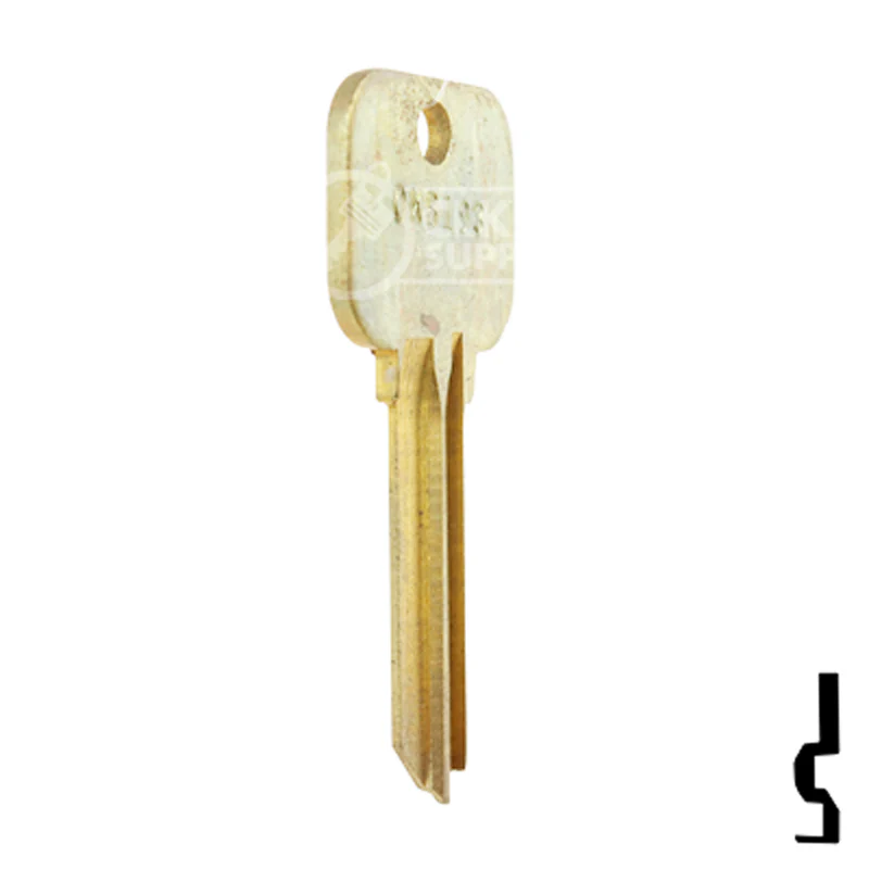 Uncut Key Blank | Challenger | BD193 - Image 5