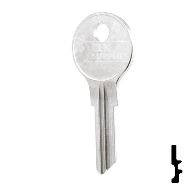 Uncut Key Blank | Chicago | 100AM, AP5 - Image 11