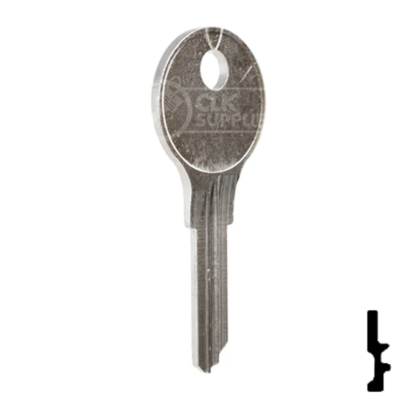 Uncut Key Blank | Chicago | 100AM, AP5 - Image 16