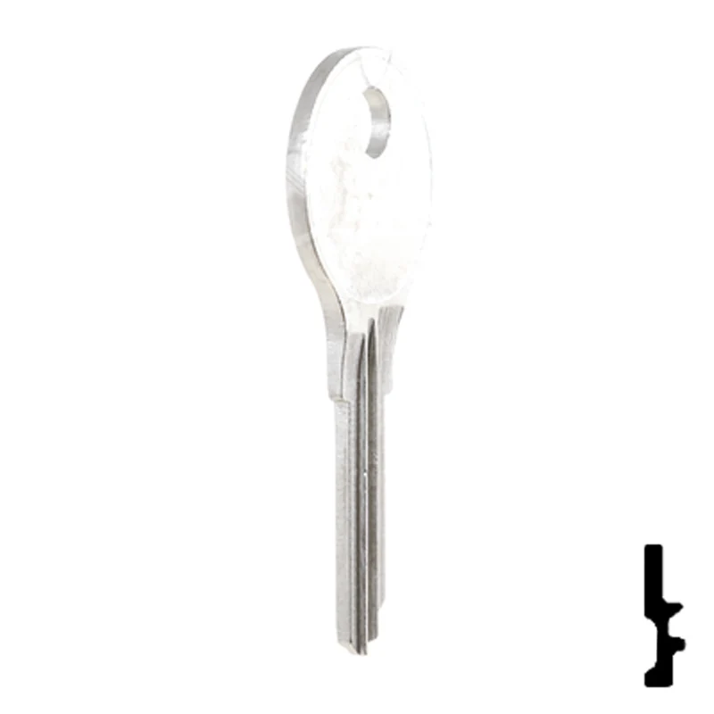 Uncut Key Blank | Chicago | 100AM, AP5 - Image 17
