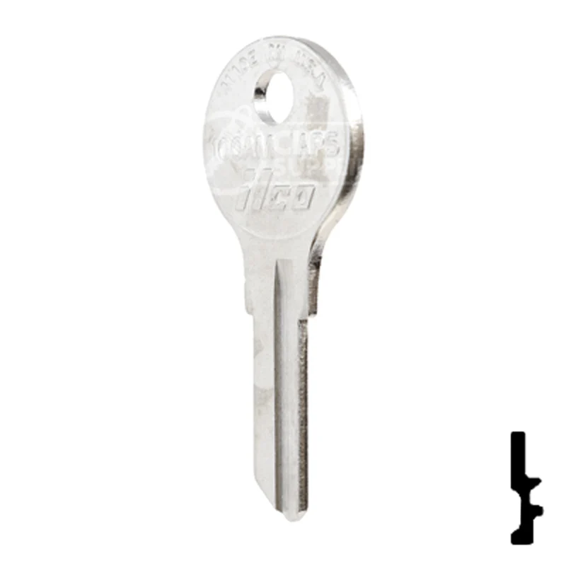 Uncut Key Blank | Chicago | 100AM, AP5 - Image 22