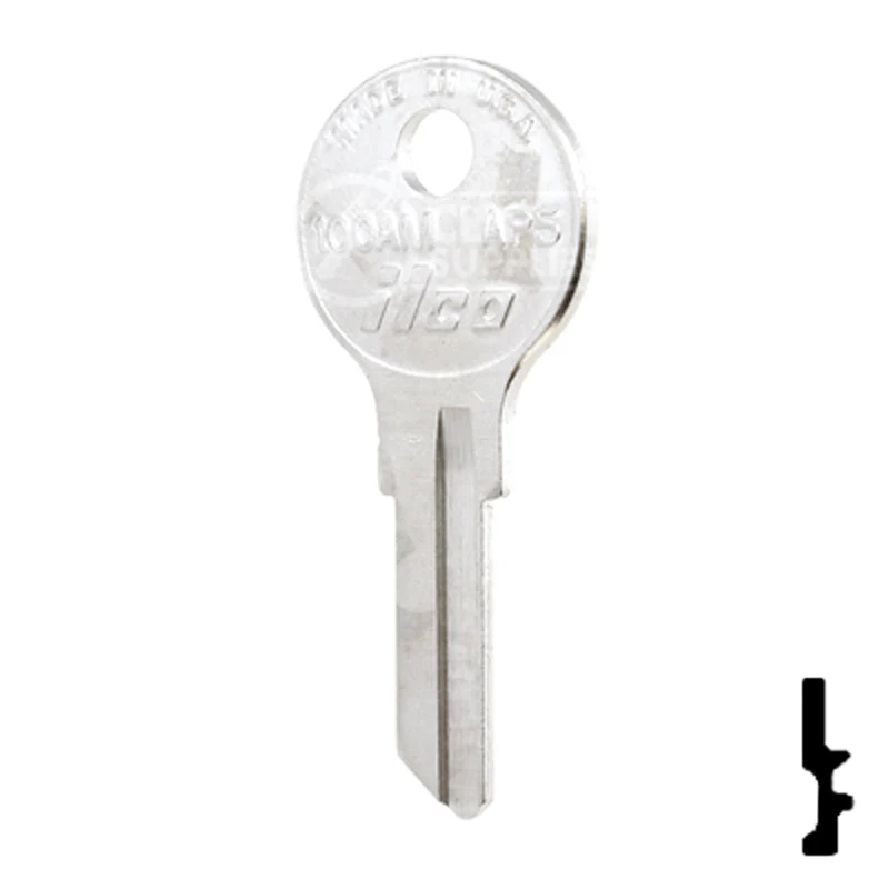 Uncut Key Blank | Chicago | 100AM, AP5 - Image 23