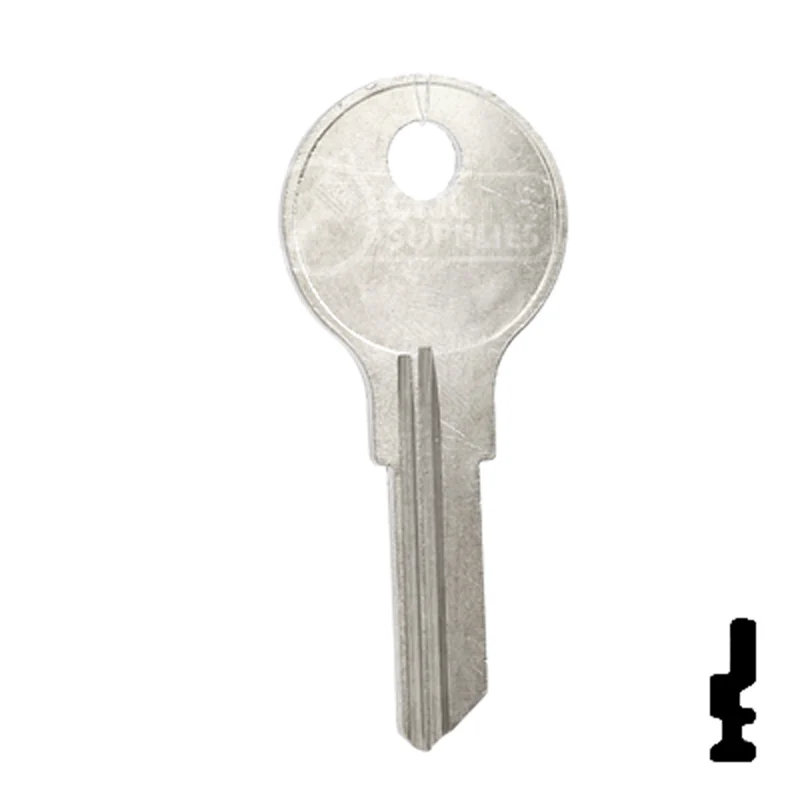 Uncut Key Blank | Chicago | 101AM, AP1 - Image 14