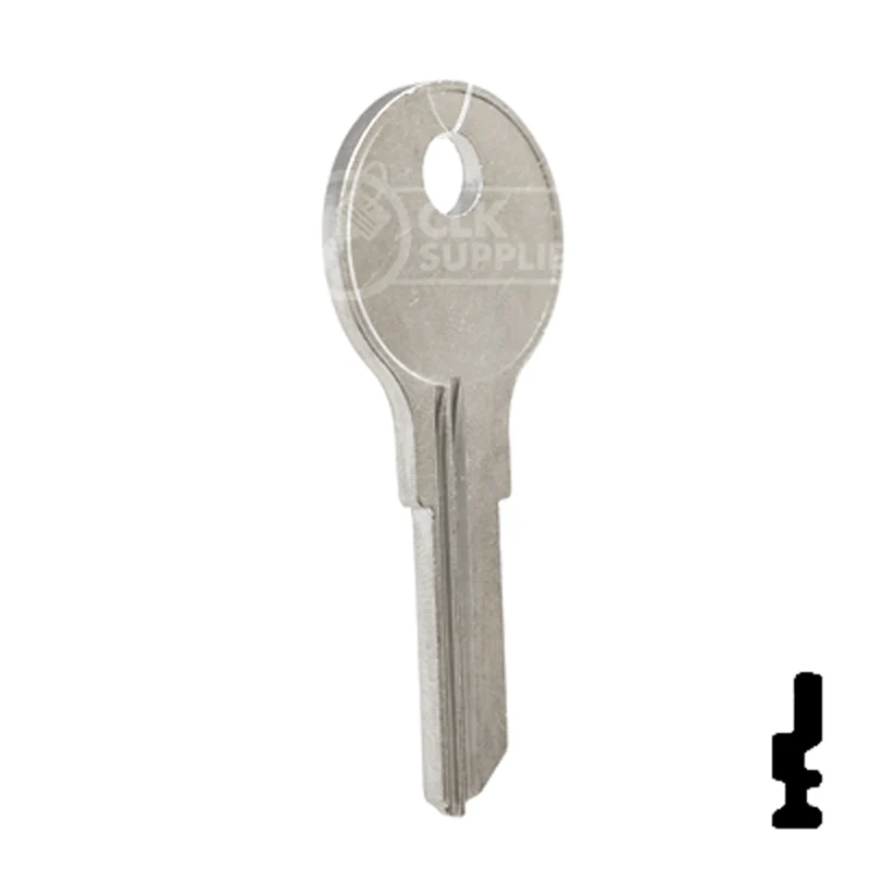 Uncut Key Blank | Chicago | 101AM, AP1 - Image 16