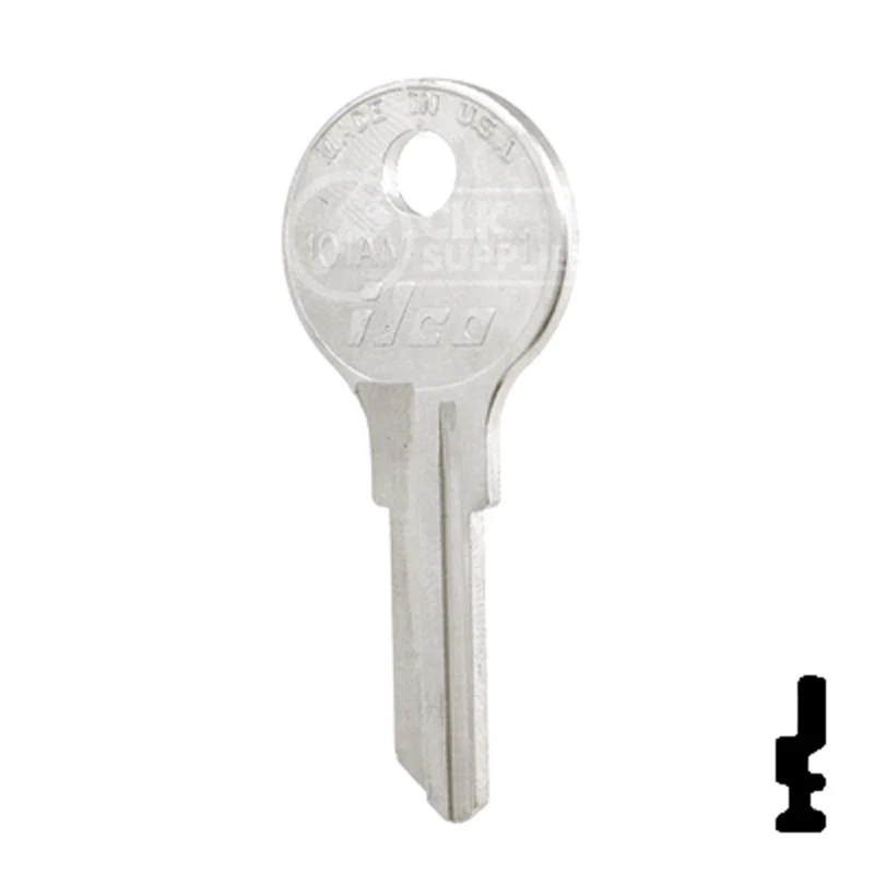 Uncut Key Blank | Chicago | 101AM, AP1 - Image 23