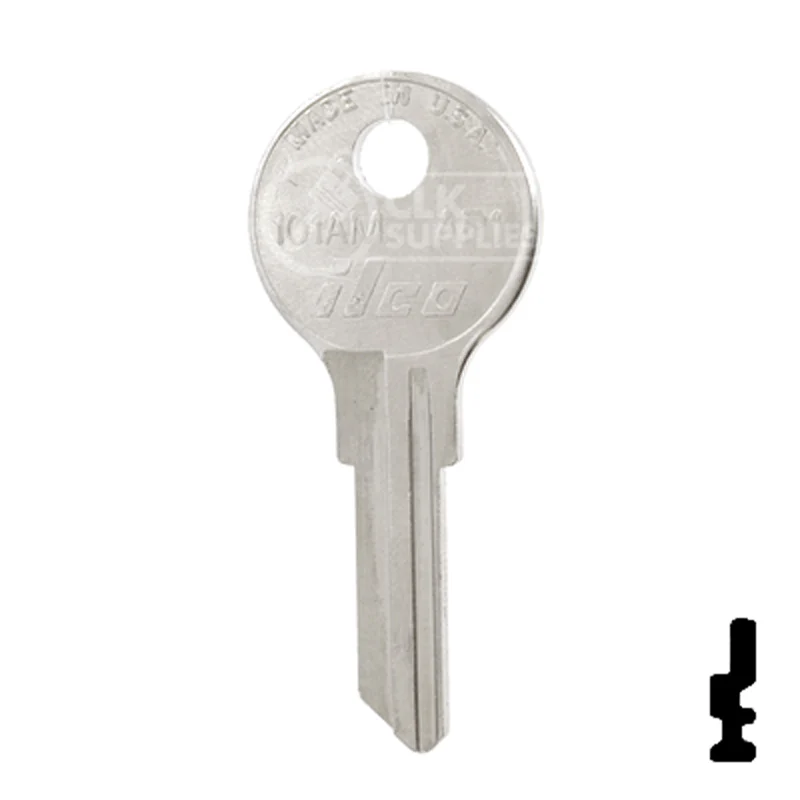 Uncut Key Blank | Chicago | 101AM, AP1 - Image 24