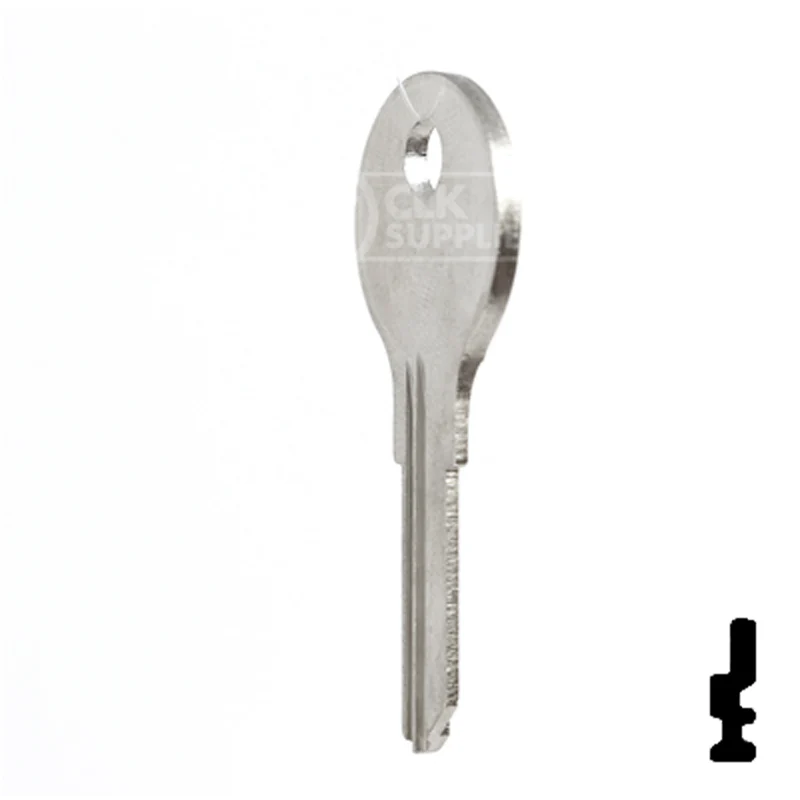 Uncut Key Blank | Chicago | 101AM, AP1 - Image 9