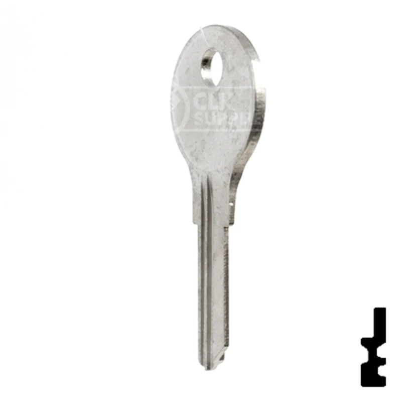 Uncut Key Blank | Chicago | 102AM, AP2 - Image 10