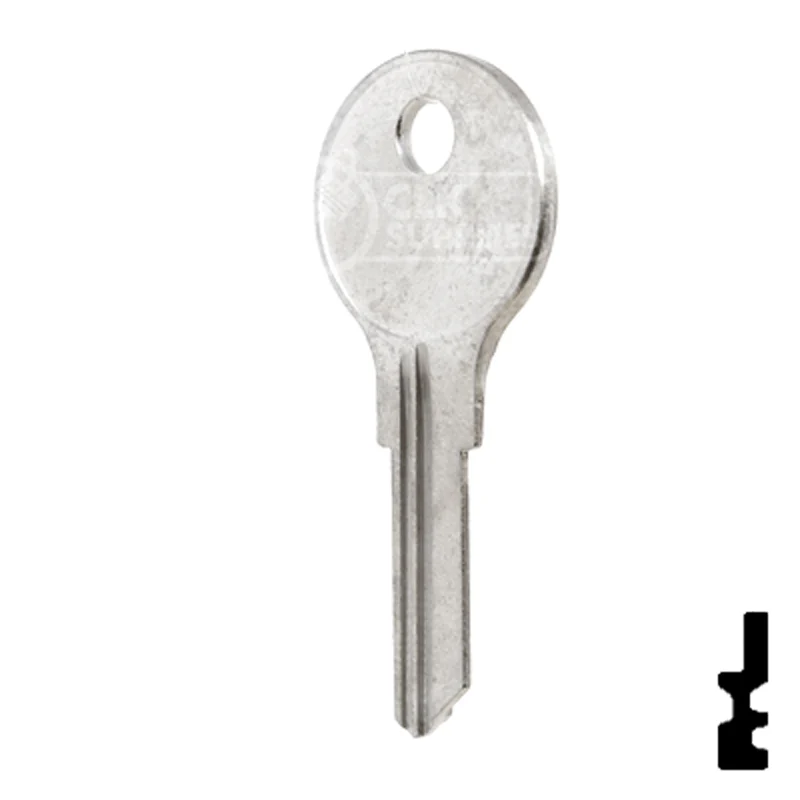 Uncut Key Blank | Chicago | 102AM, AP2 - Image 11