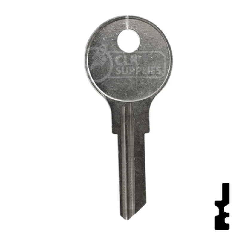 Uncut Key Blank | Chicago | 102AM, AP2 - Image 14