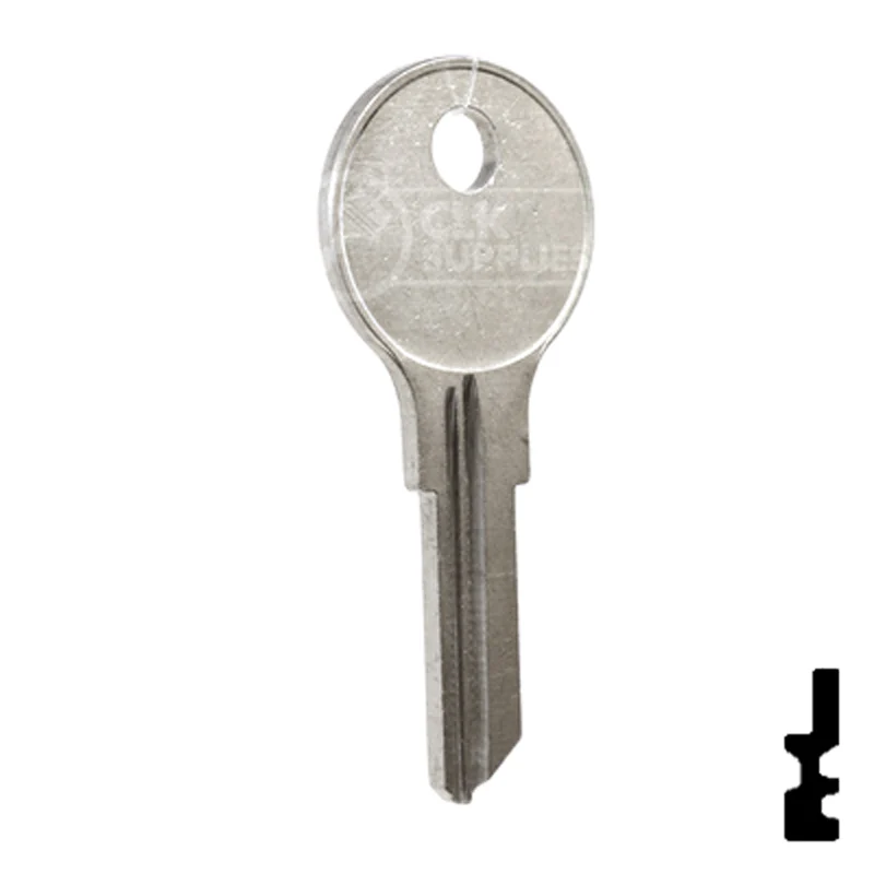 Uncut Key Blank | Chicago | 102AM, AP2 - Image 16