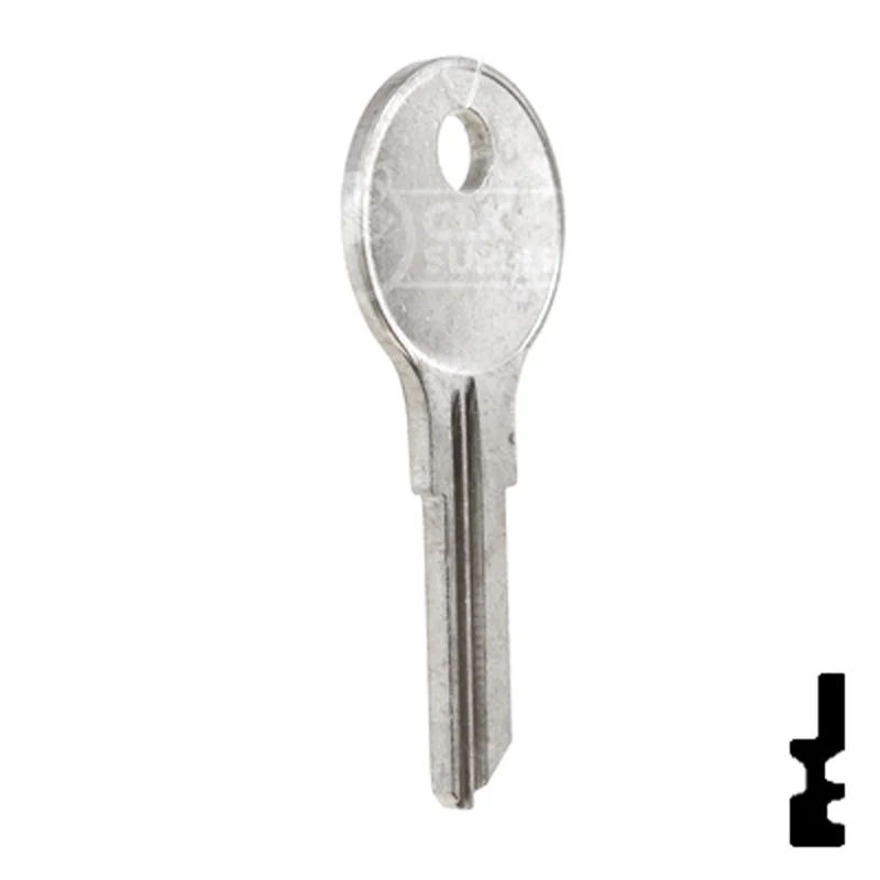 Uncut Key Blank | Chicago | 102AM, AP2 - Image 17