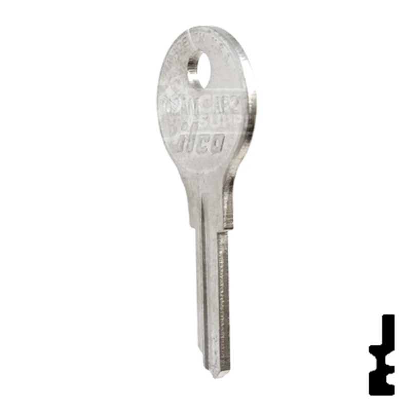 Uncut Key Blank | Chicago | 102AM, AP2 - Image 22