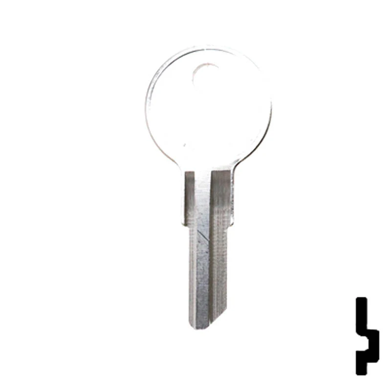 Uncut Key Blank | Chicago | 1041E, CG22 - Image 12