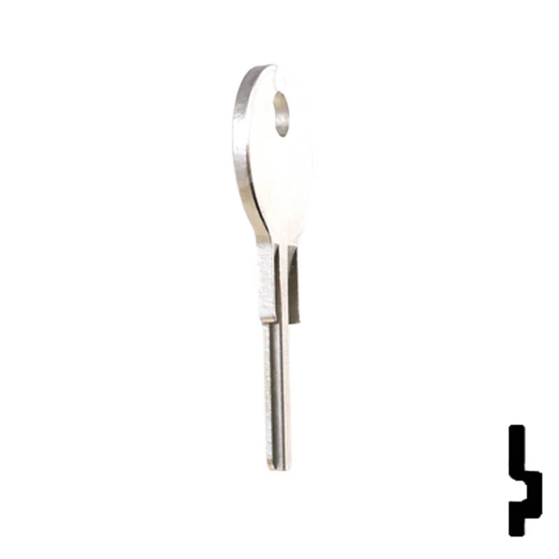 Uncut Key Blank | Chicago | 1041E, CG22 - Image 17