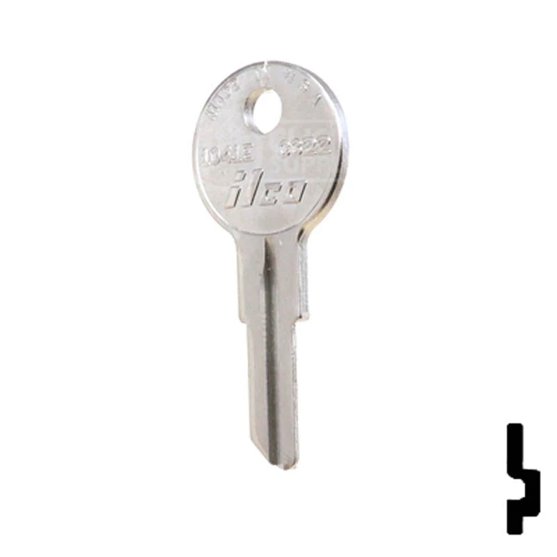 Uncut Key Blank | Chicago | 1041E, CG22 - Image 22