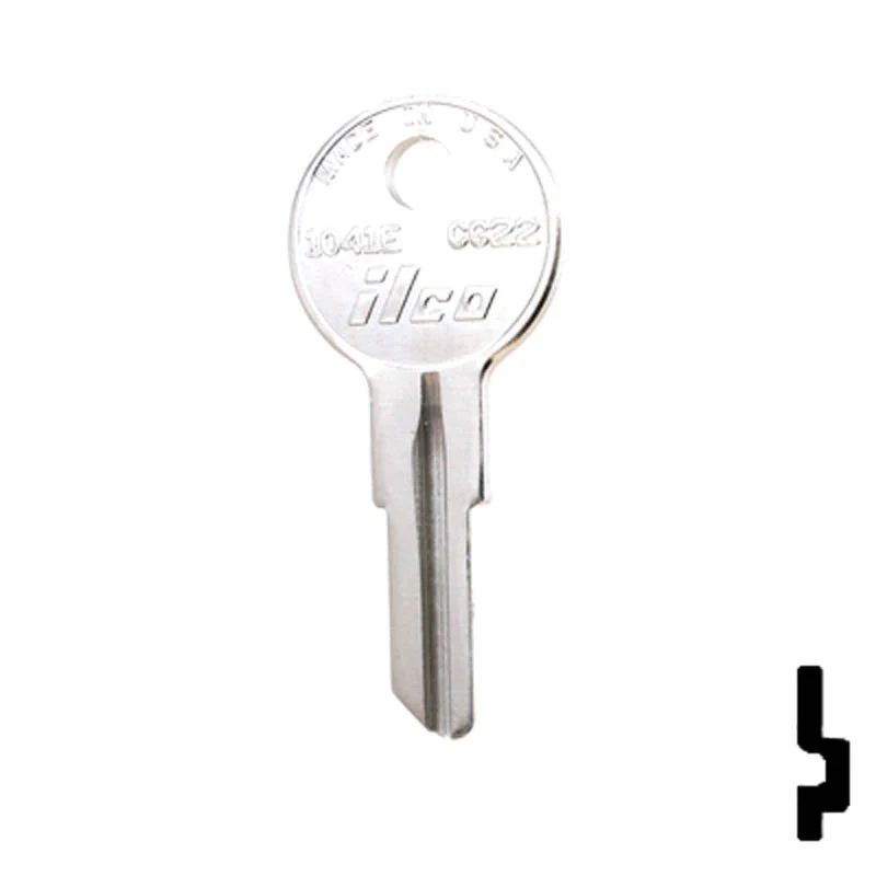 Uncut Key Blank | Chicago | 1041E, CG22 - Image 23
