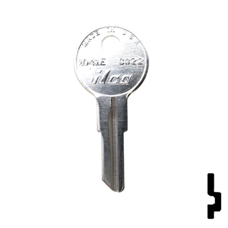 Uncut Key Blank | Chicago | 1041E, CG22 - Image 24